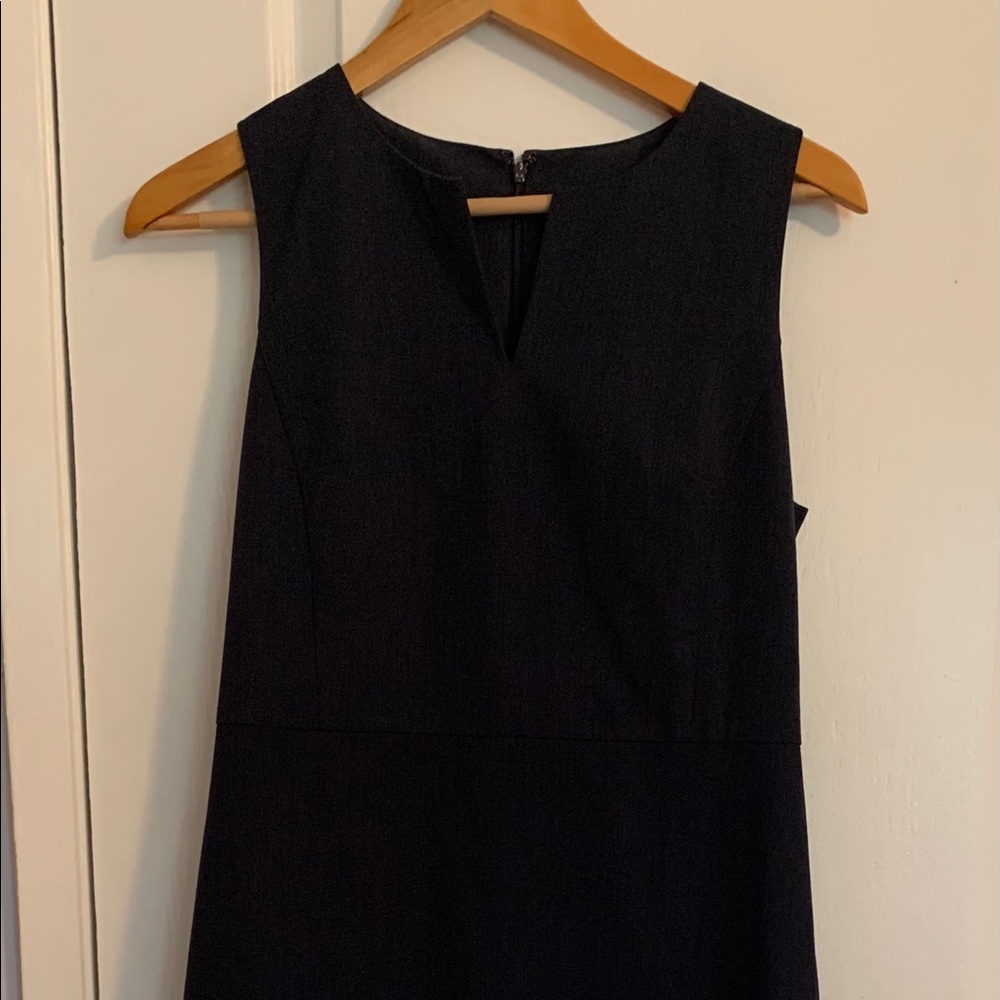 Any Taylor Factory Split Neck Sheath Dress